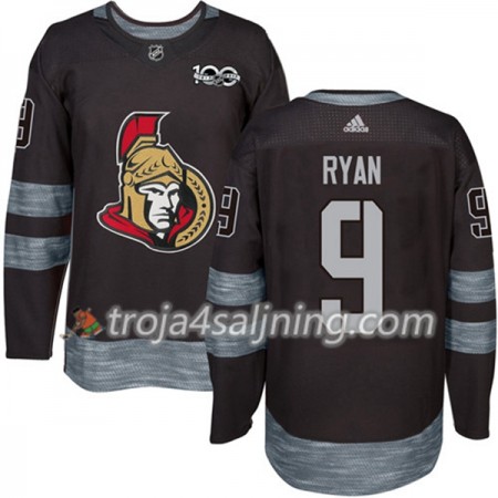 Ottawa Senators tröja Bobby Ryan 9 1917-2017 100th Anniversary Adidas Svart Authentic - NHL Tröjor Herr Ottawa Senators tröja Bobby Ryan 9 1917-2017 100th Anniversary Adidas Svart Authentic - NHL Tröjor Herr
